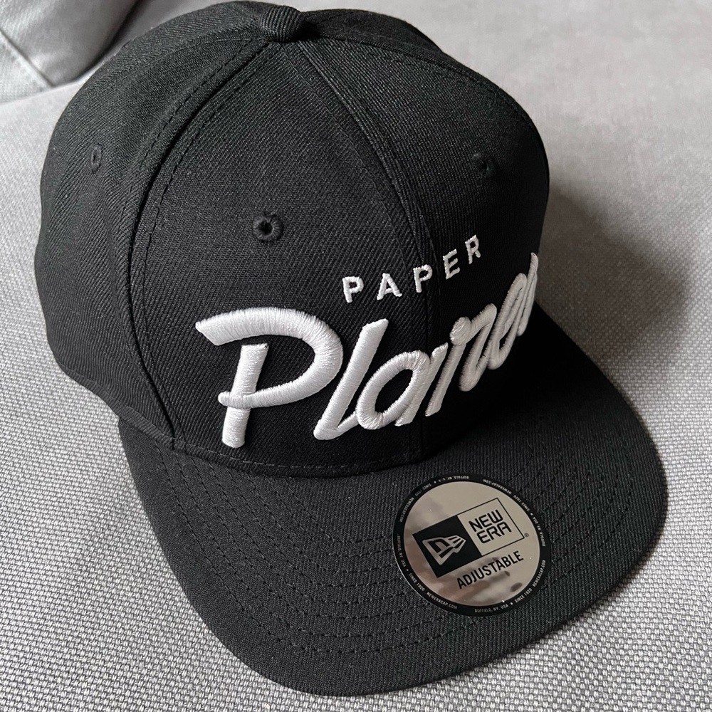 New Era Paper Planes Script SnapBack NWOT